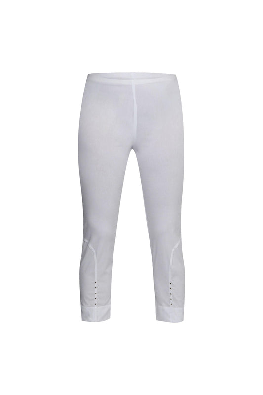 Verge Acrobat Eyelet Pant - White