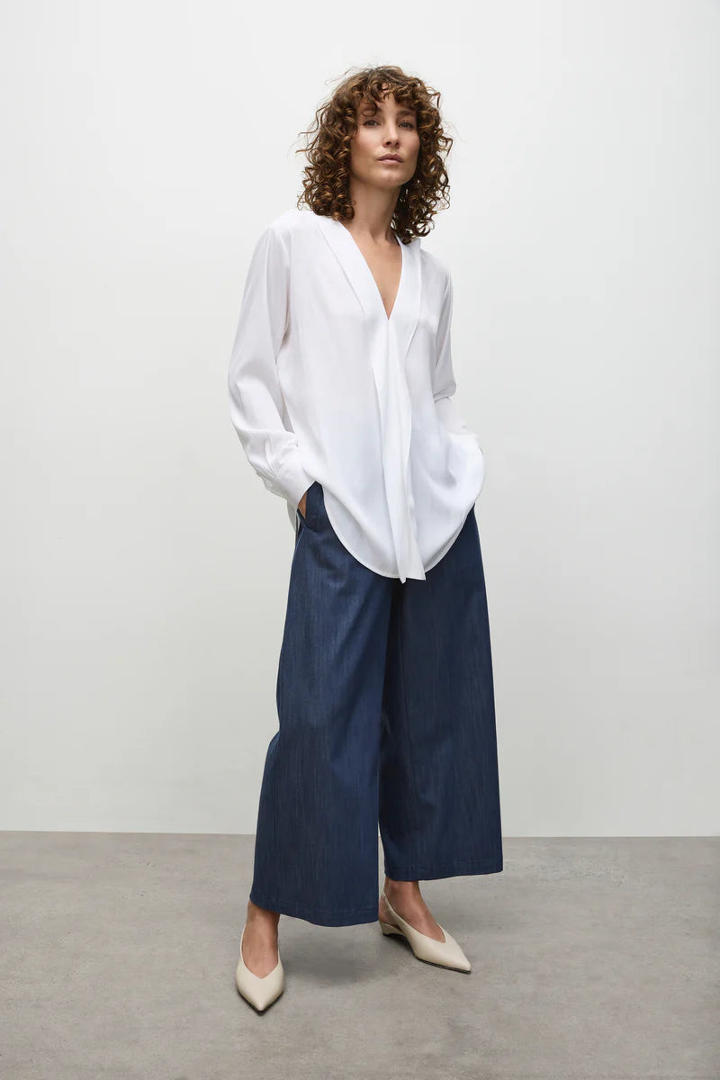 Mela Purdie Ribbon Edge Shirt F67 8627 - CARBON