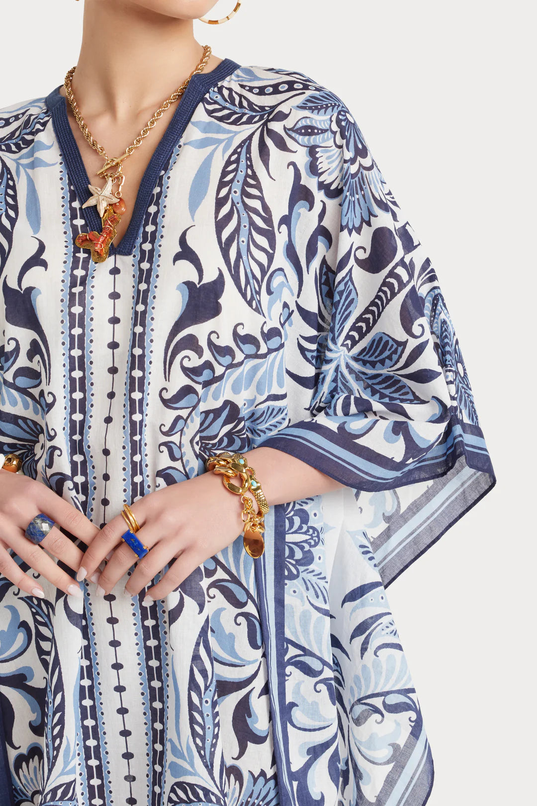 Husk Thalassa Kaftan - Print