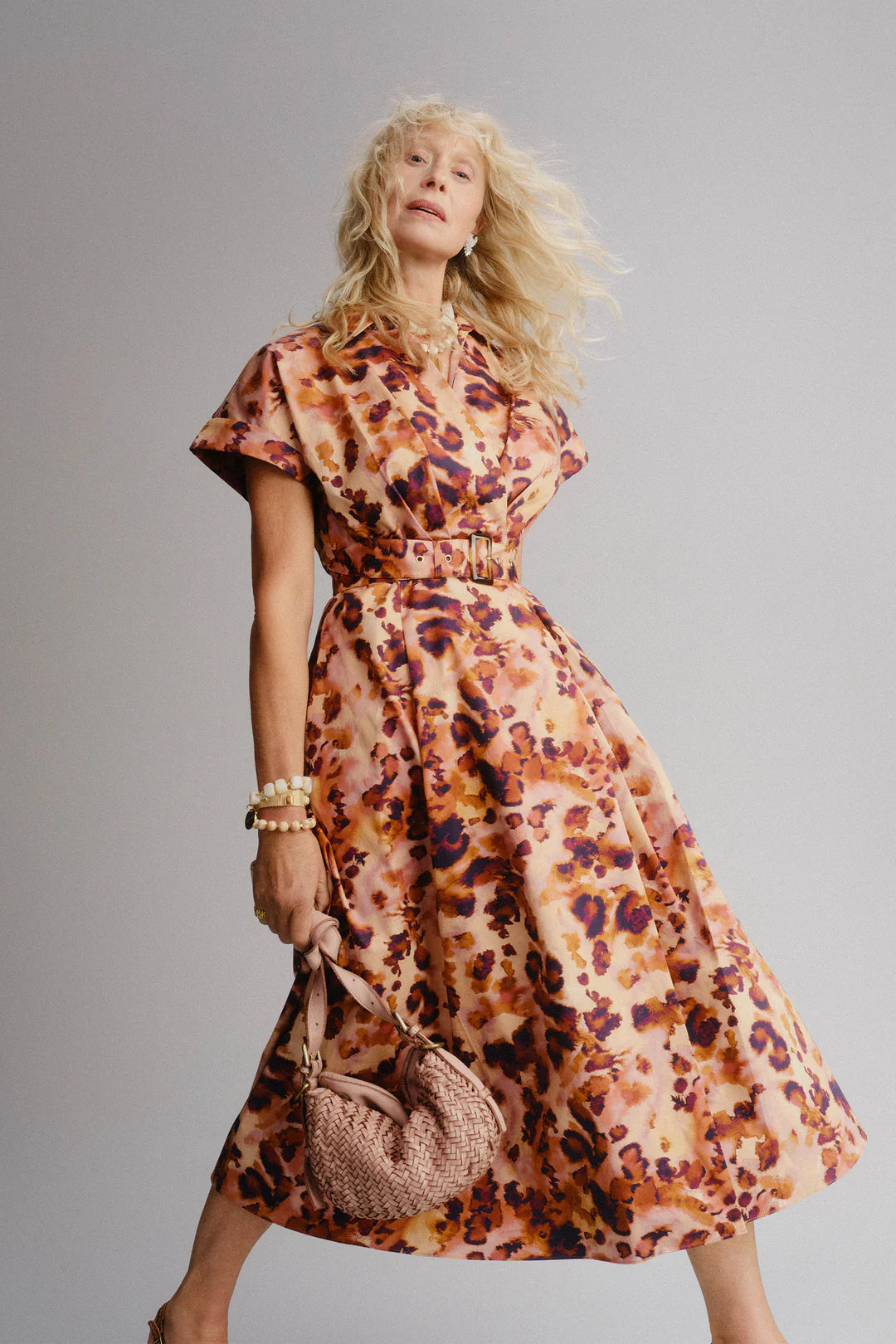 HUSK Sakura Wrap Dress - Print