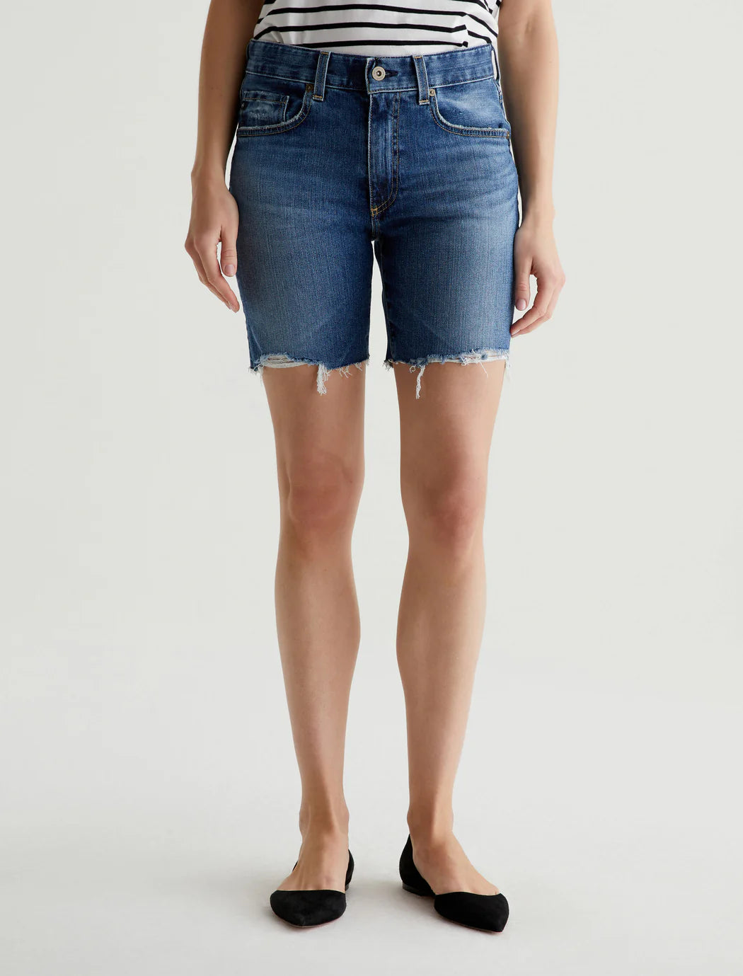 AG Jeans Ex-Boyfriend Short
MID-RISE BERMUDA - Lake Como