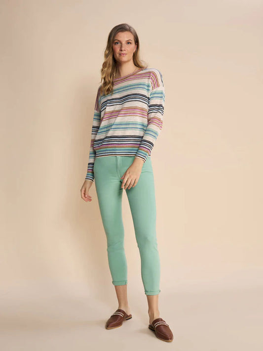 Mos Mosh Vice Colour Pant - Wasabi