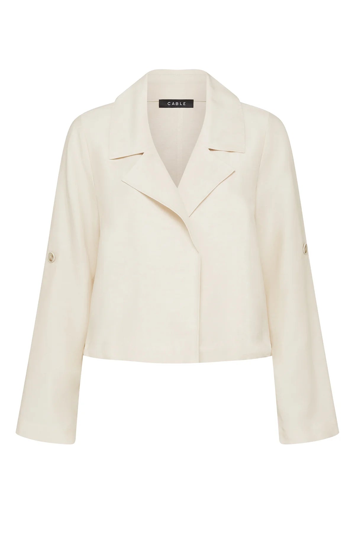 Cable Melbourne Goldie Jacket - Ecru