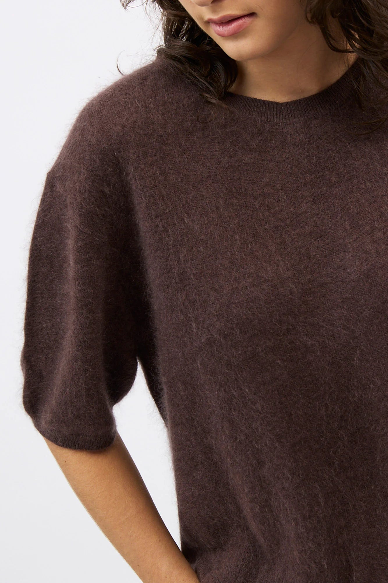 Mia Fratino Eliza  Tee - Dark Chocolate