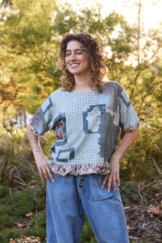 Circular by Maud Dainty Rulan Top - GUMLEAVES AND POSTCARDS