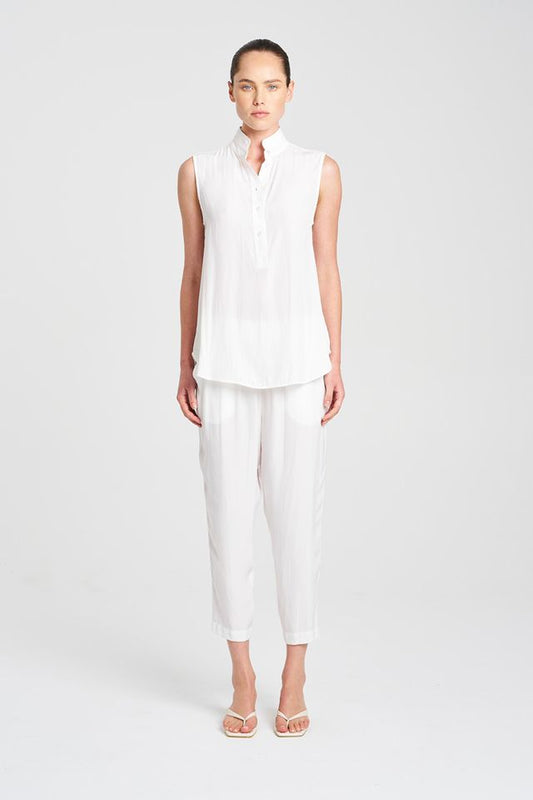 SEPTEMBER PRE ORDER Mela Purdie Soft Capri F67 1615 - WHITE OR LEATHER