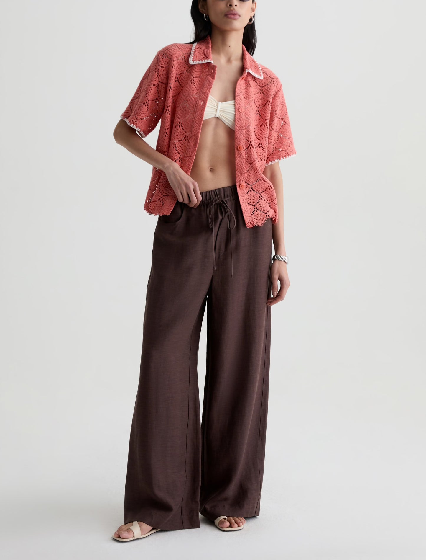 AG Jeans Century Cinched Pant - Oak Barrel