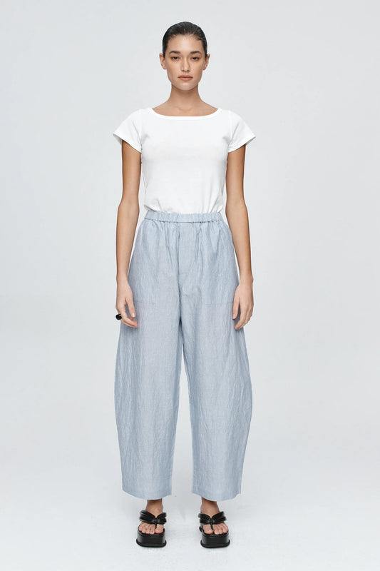 MARLE Ellidy Pant - Bleu Stripe