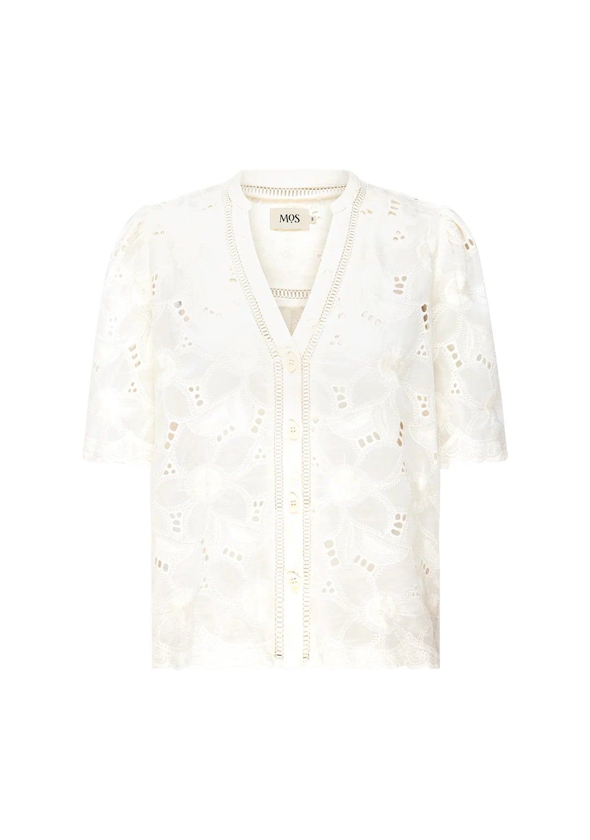 MOS The Label Loretta Shirt - Bright White