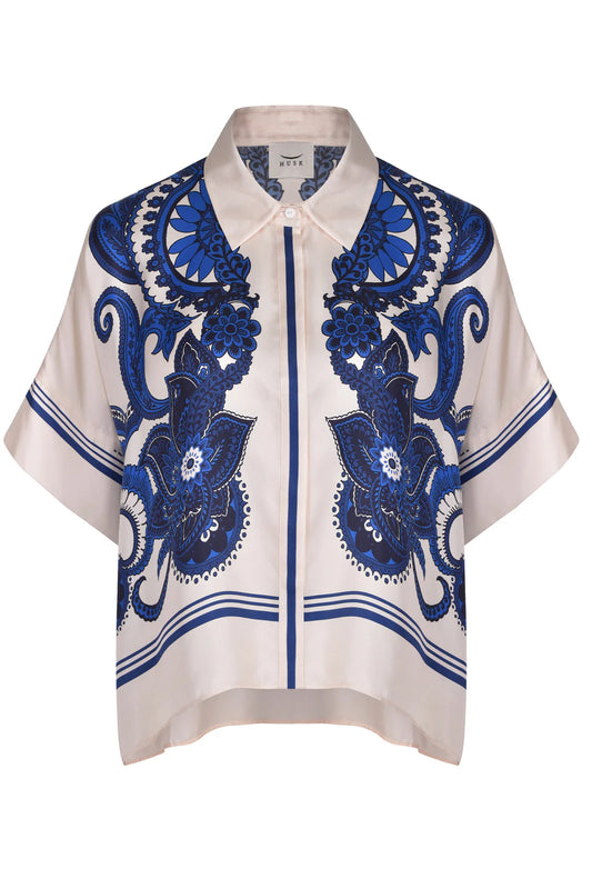 HUSK SOLANI TOP - PRINT