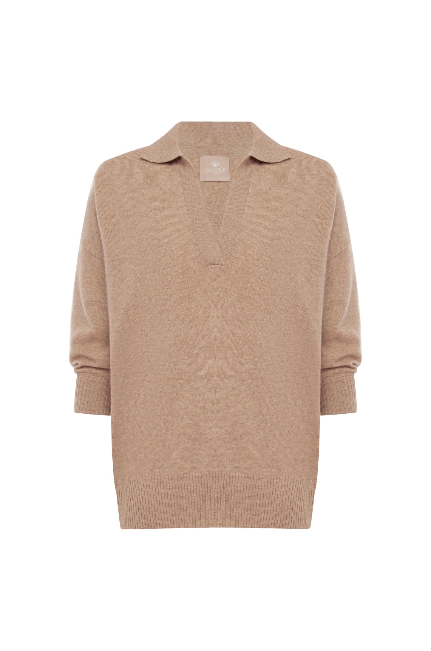 Scandi & Co Camila Knit - DARK BEIGE