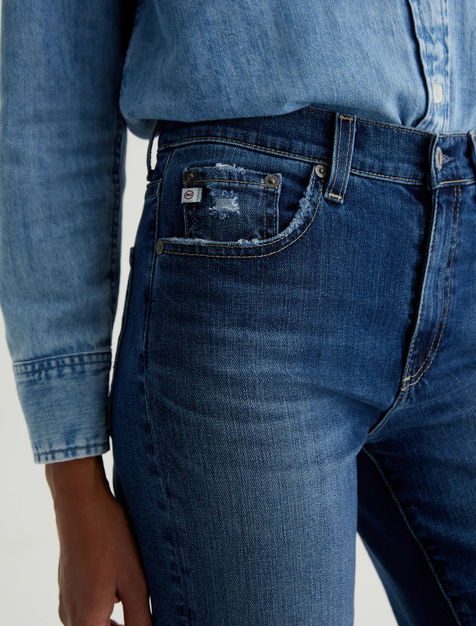 AG Jeans Brinley Crop - 7 Years La Jolla