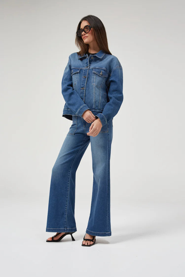 DRICOPER Bronnie Blue Denim Jacket