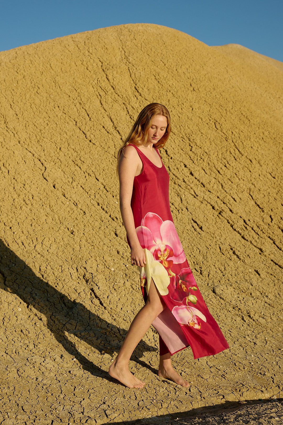 ASTON STUDIO Poppy Dress - Redcurrant Phalae