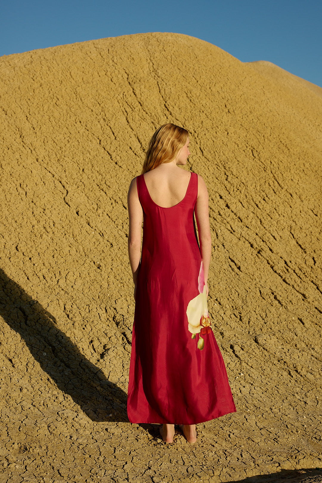 ASTON STUDIO Poppy Dress - Redcurrant Phalae