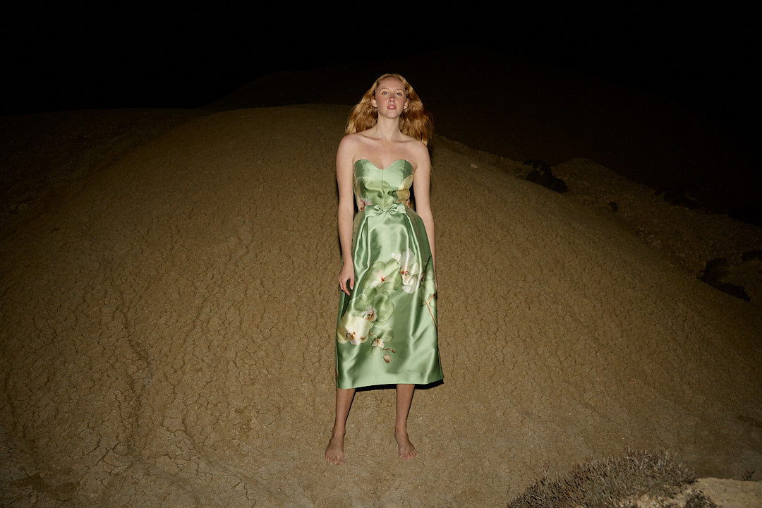 ASTON STUDIO Sophia Gown - Meadow Phalae