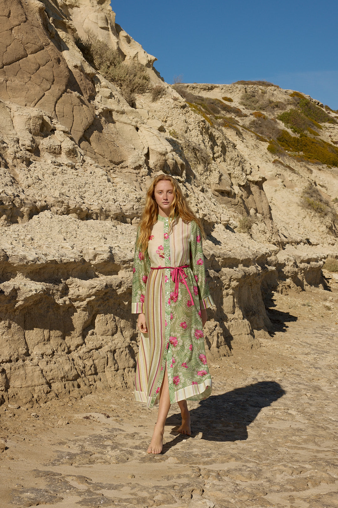 ASTON STUDIO Neottia Dress - Meadow Phalae