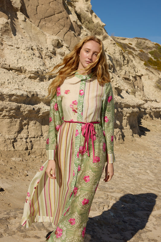 ASTON STUDIO Neottia Dress - Meadow Phalae