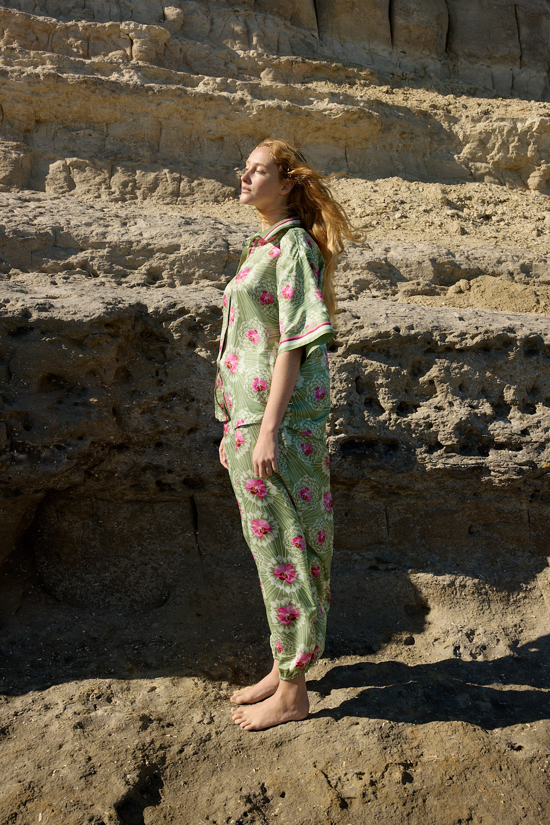 ASTON STUDIO Beni Shirt - Meadow Phalae