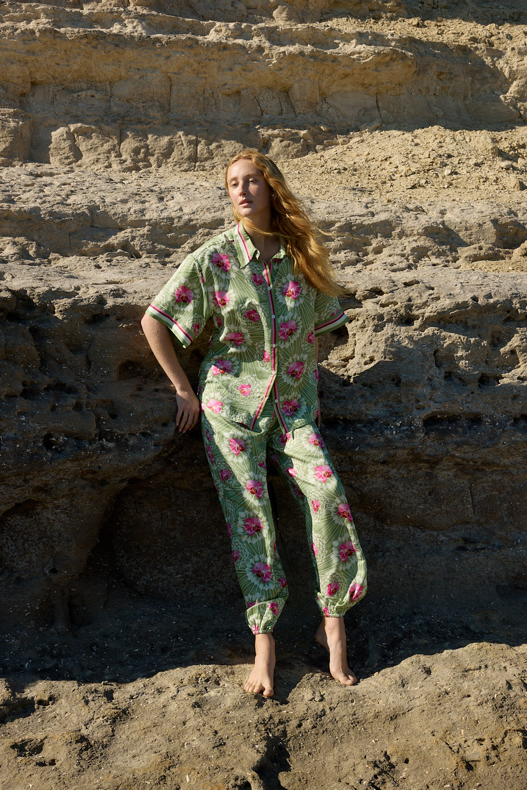 ASTON STUDIO  Ophelia Pant - Meadow Phalae