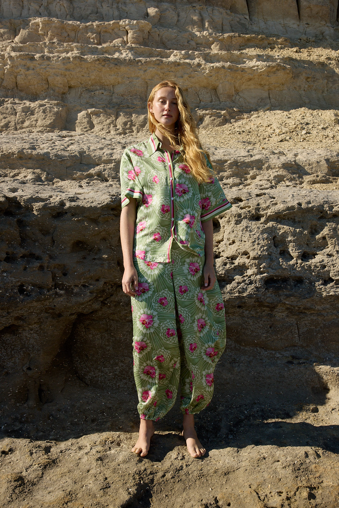 ASTON STUDIO  Ophelia Pant - Meadow Phalae