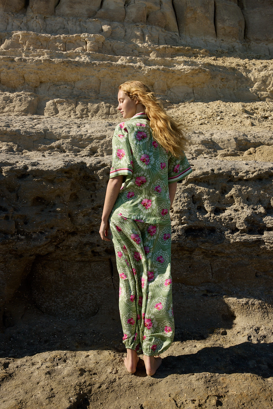 ASTON STUDIO  Ophelia Pant - Meadow Phalae