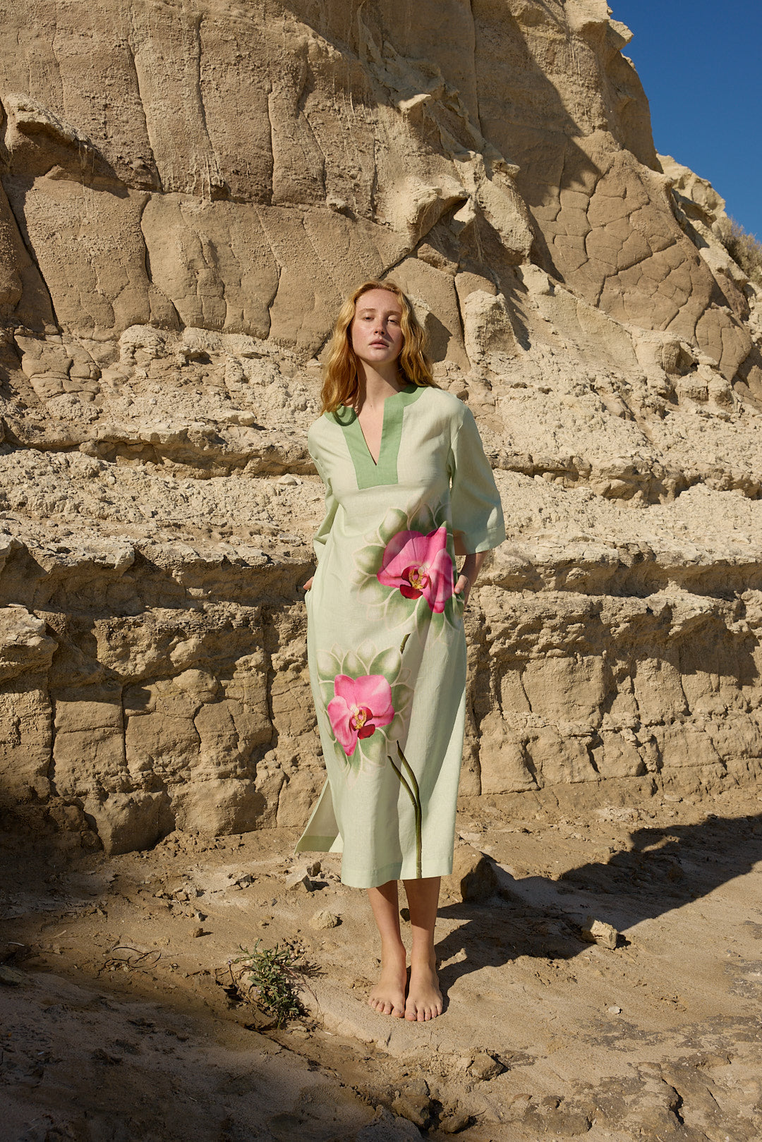 ASTON STUDIO Bridget Dress  - Meadow Phalae