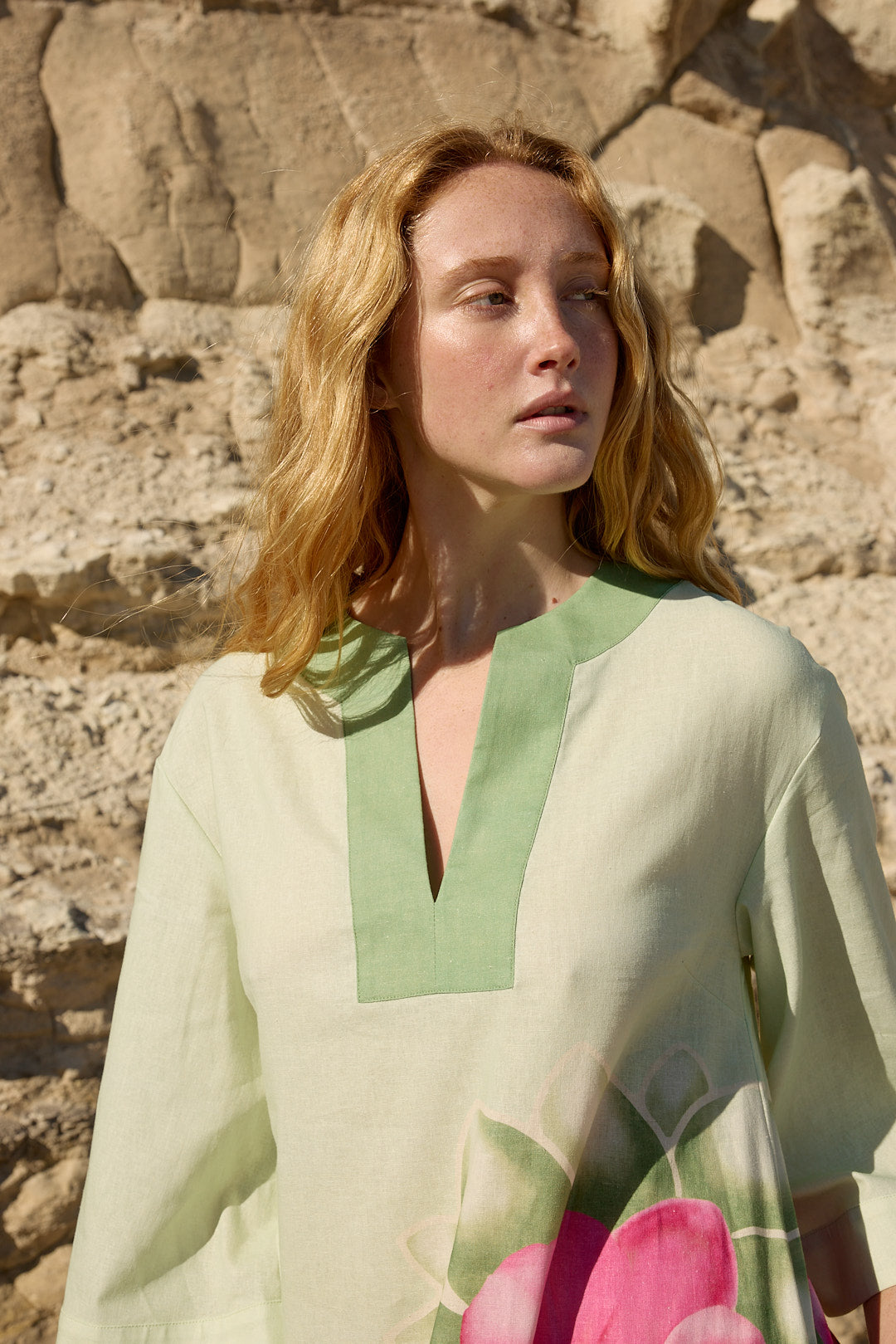 ASTON STUDIO Bridget Dress  - Meadow Phalae