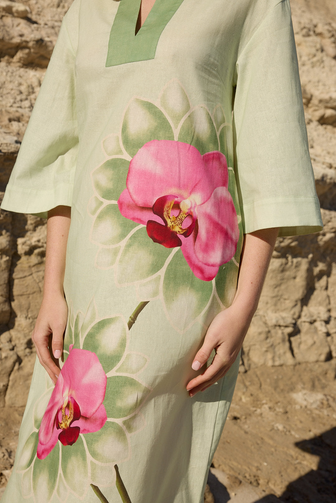 ASTON STUDIO Bridget Dress  - Meadow Phalae