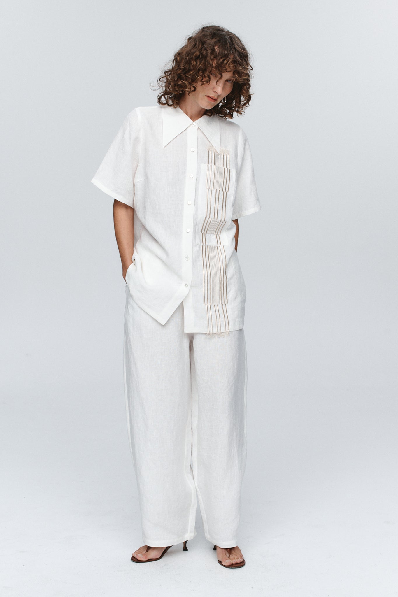 MARLE Atticus Shirt - IVORY