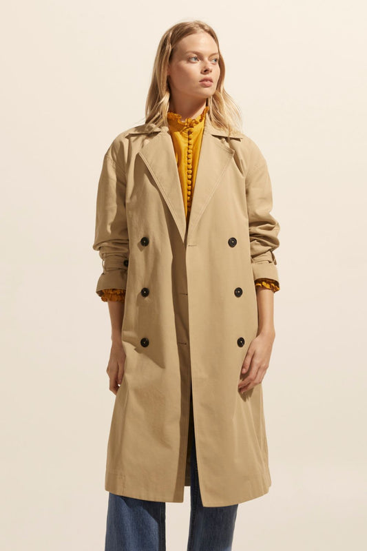 Zoe Kratzmann Agent Coat - Stone