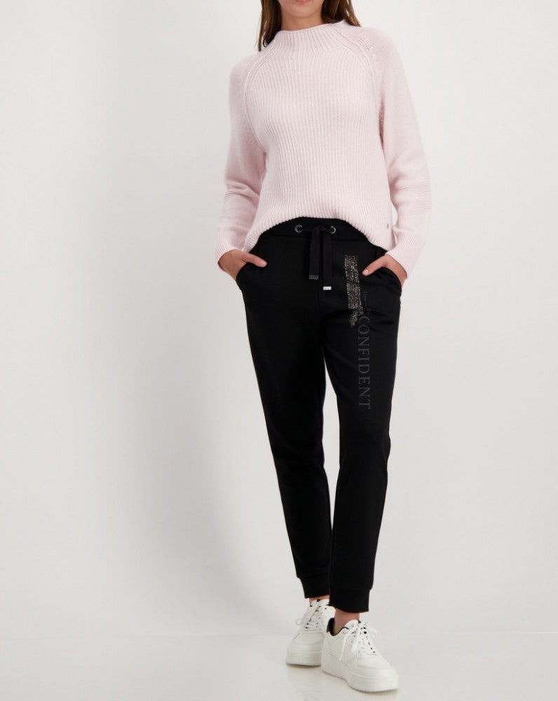 Monari Drawstring Joggers - Style 808241 Black