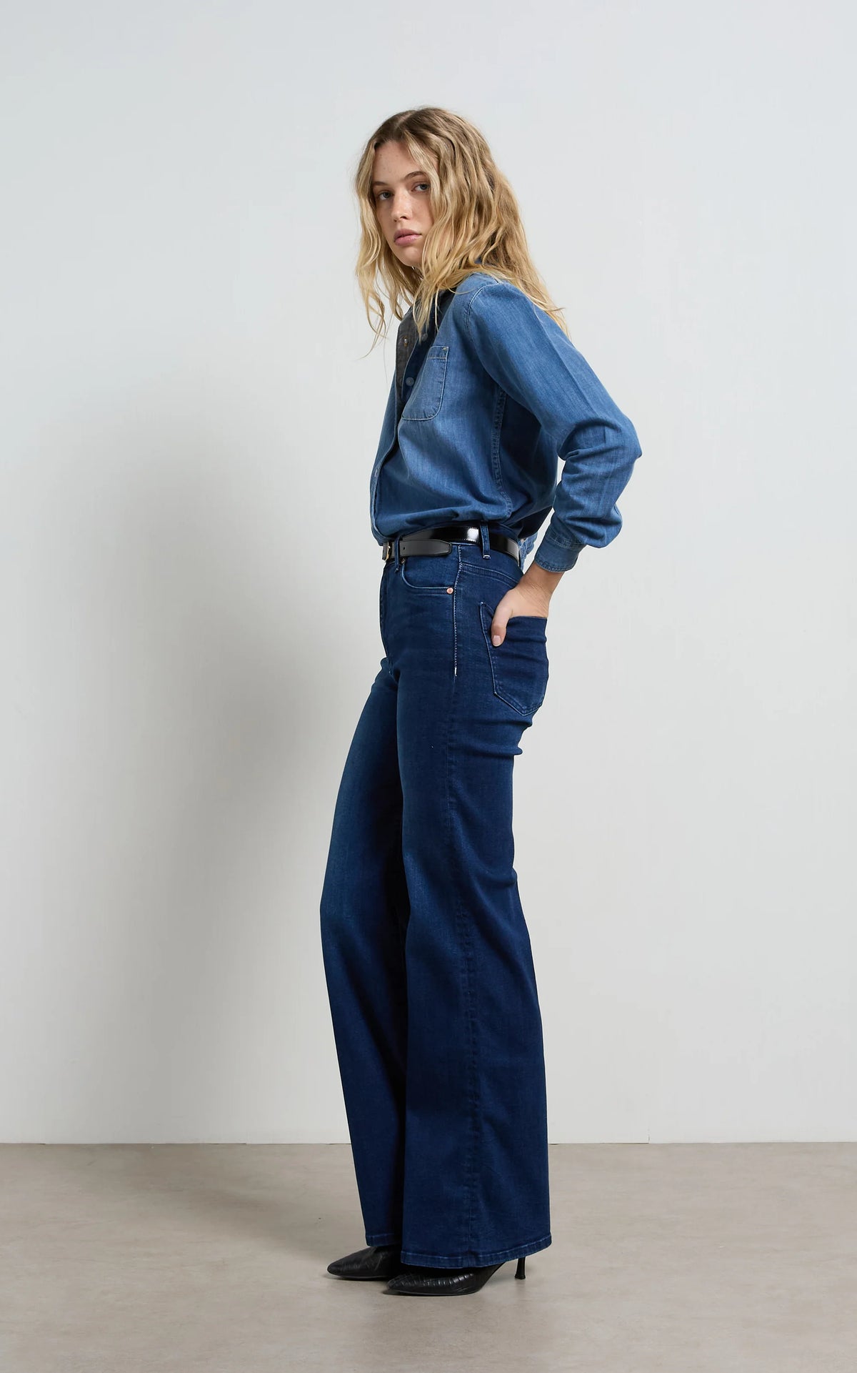 DRICOPER Jayda Pacific Blue Shirt