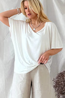 BYPIAS Audrey Bamboo Top - Off White