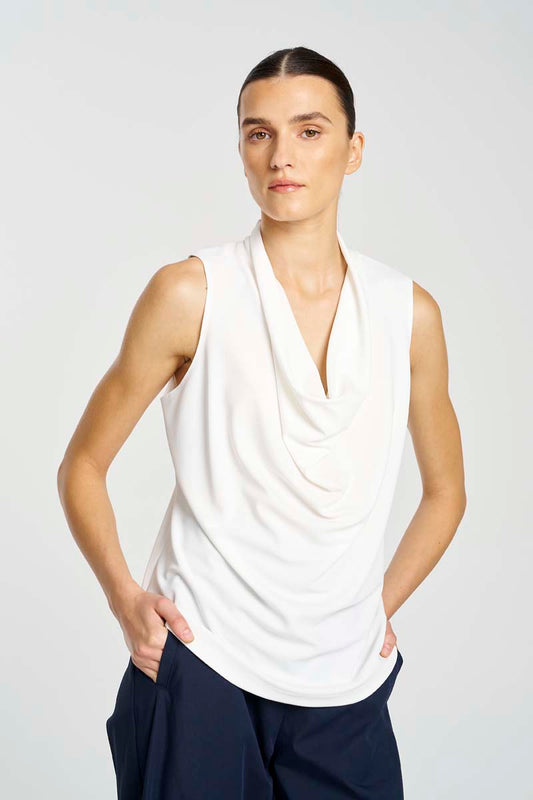Mela Purdie Drape Shell F007 8769 - BLACK