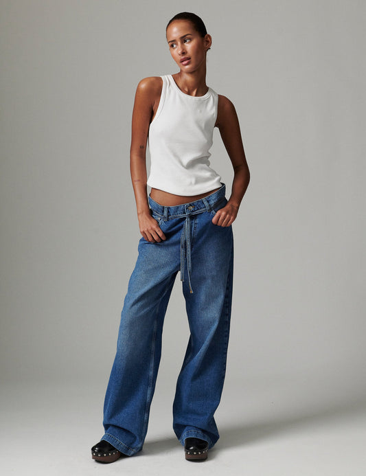DAY Birger et Mikkelsen ELIJAH - Medium Denim / Medium Blue