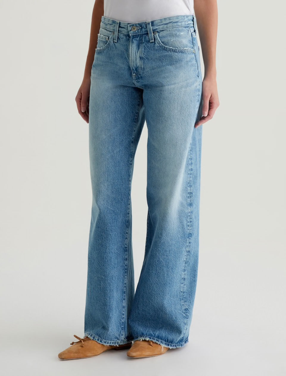 AG Jeans Adria Jean - 17YRS Divergent

Low-Rise Wide Leg