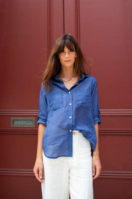 Scandi & Co Hailey Shirt - Navy