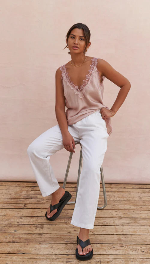 Pre Order AUGUST CHARLI London Solange Camisole - BLUSH