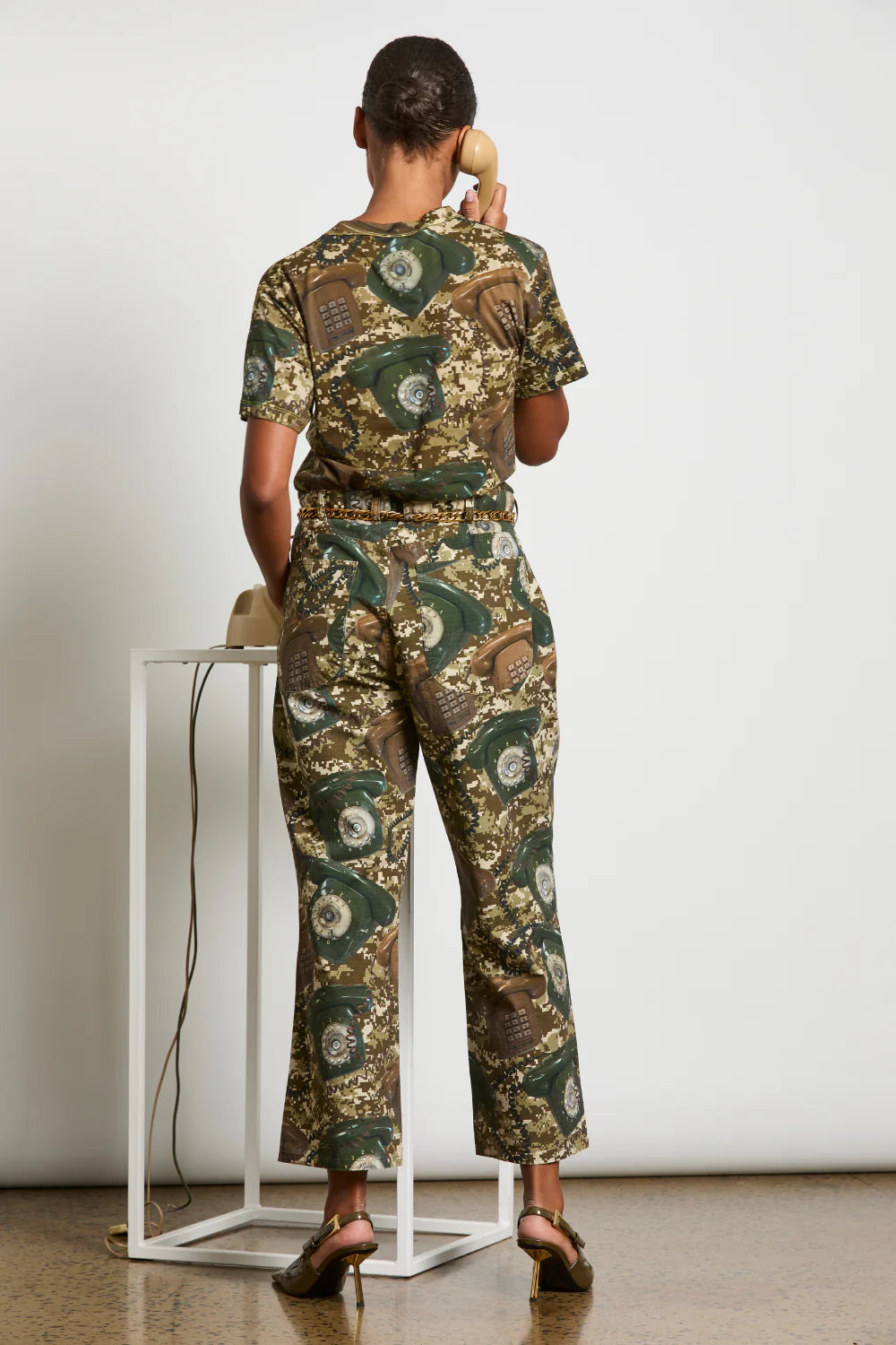 Circular by Maud Dainty Disconnected Pant - Camo Phones