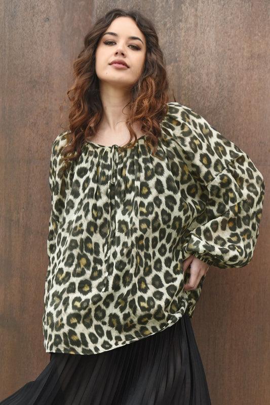 Curate by Trelise Cooper Hot Property Top - Leopard