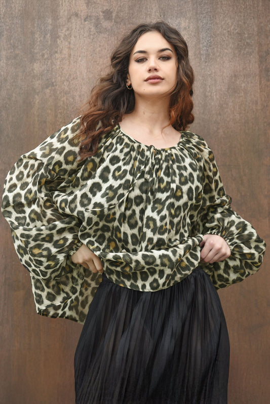 Curate by Trelise Cooper Hot Property Top - Leopard