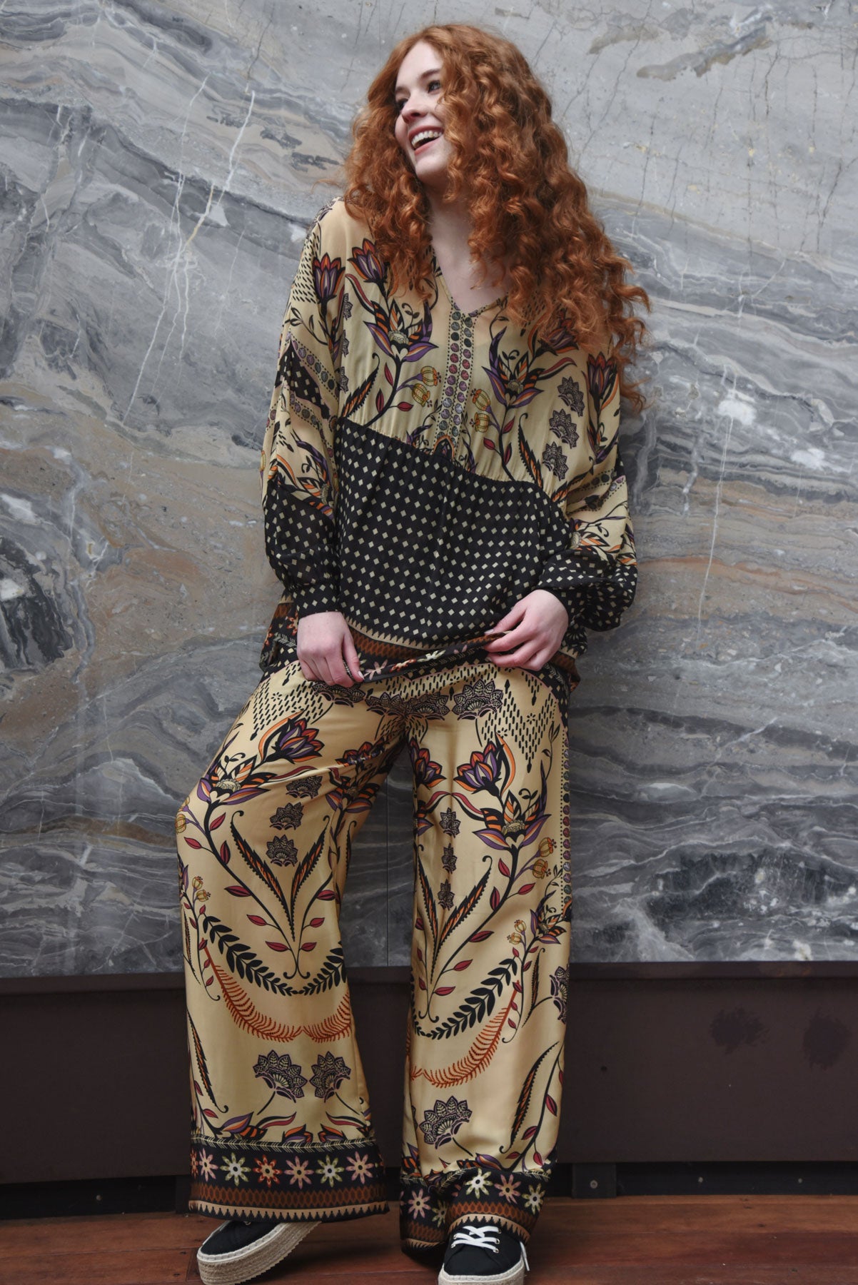 CURATE by Trelise Cooper Fired Up Blouse - Border Spot