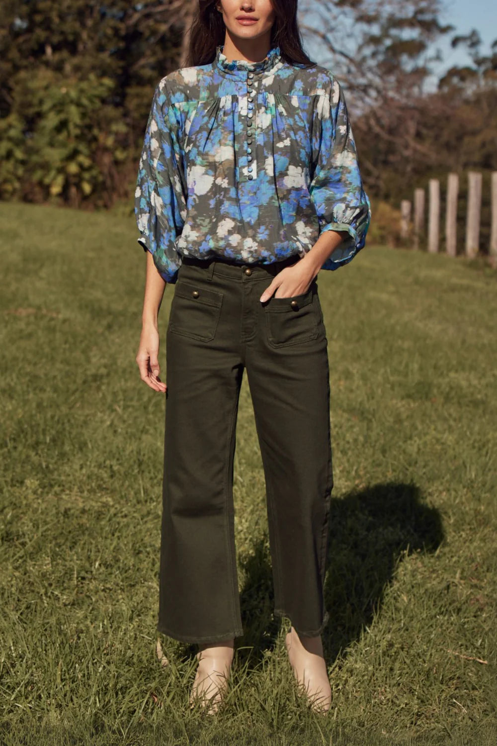 Zoe Kratzmann Surrender Jean - Olive