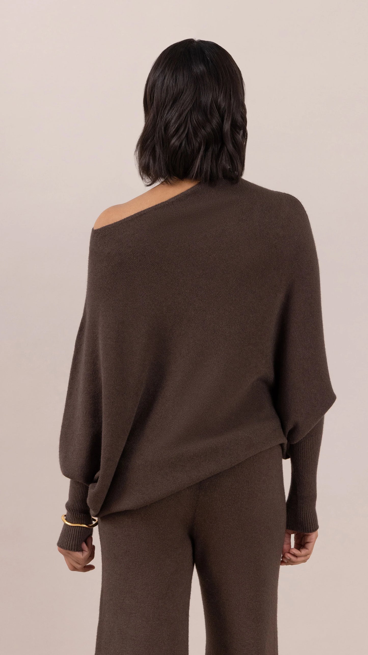 Charli London NATALIE Sweater - DARK ESPRESSO