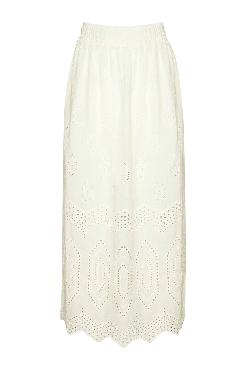 Zoe Kratzmann Fond Skirt - Cream Broderie