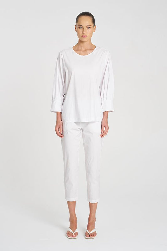 SEPTEMBER PRE ORDER Mela Purdie Nomad Pant F65 1478 - WHITE