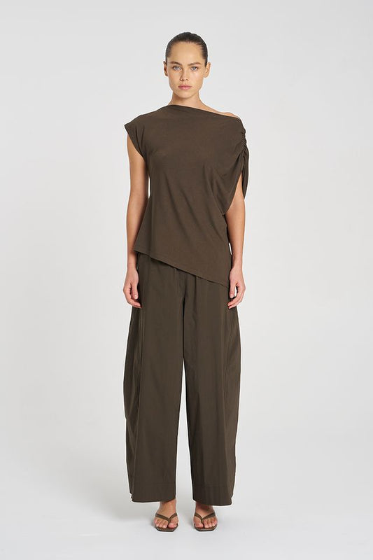 SEPTEMBER PRE ORDER Mela Purdie Wide Cross Pant F65 1944 - HIDE