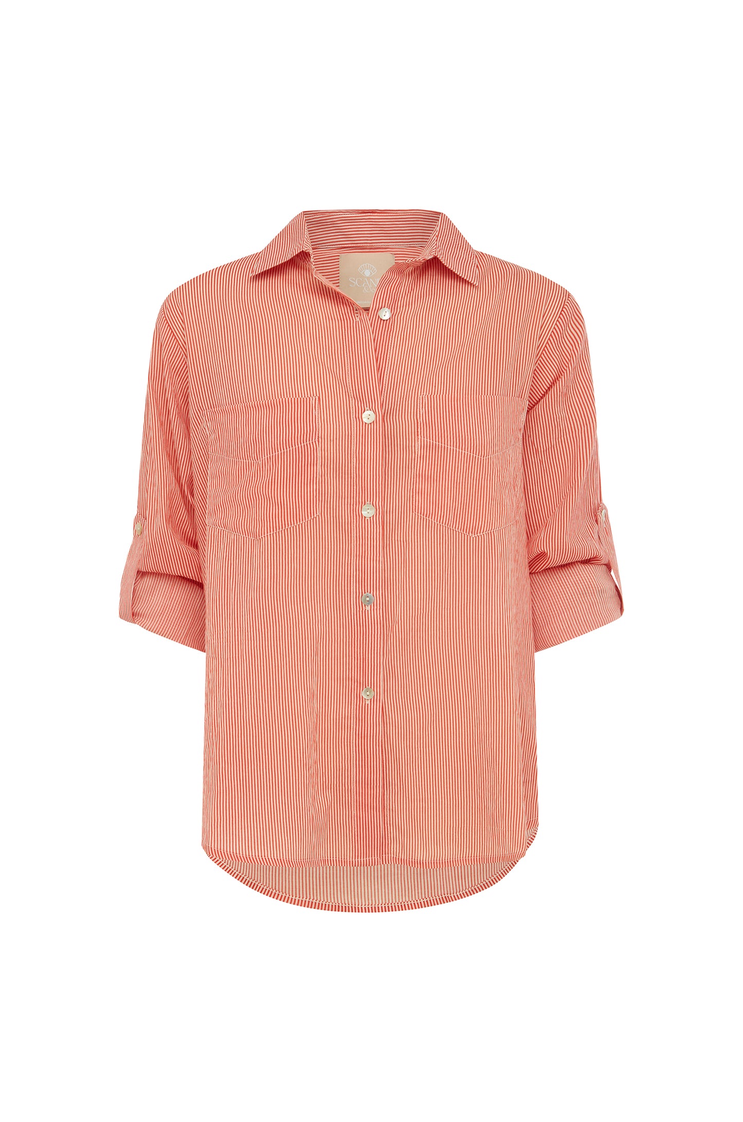 Scandi & Co Hailey Shirt - Red Stripe