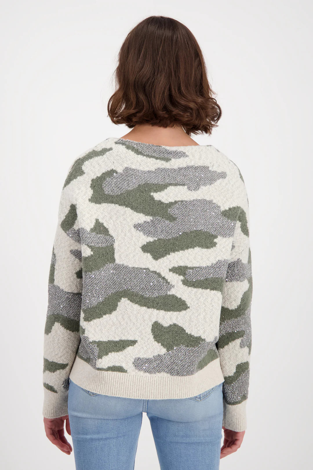 Monari Jacquard Knit Sweater 807372
